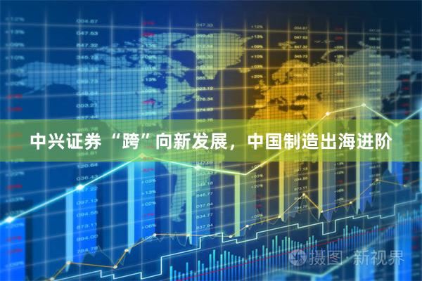 中兴证券 “跨”向新发展，中国制造出海进阶