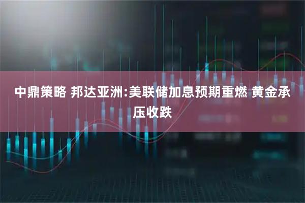中鼎策略 邦达亚洲:美联储加息预期重燃 黄金承压收跌