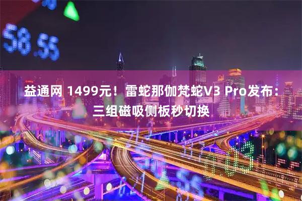 益通网 1499元！雷蛇那伽梵蛇V3 Pro发布：三组磁吸侧板秒切换